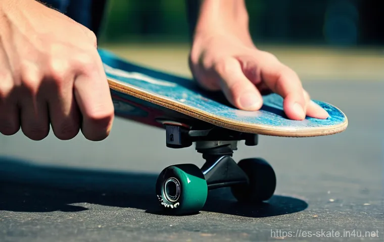 중고 스케이트 구입 팁 - **Prompt:** A young person, around 16 years old, joyfully discovers a vintage skateboard with faded ... 중고 스케이트 구입 팁 - **Prompt:** A young person, around 16 years old, joyfully discovers a vintage skateboard with faded ...